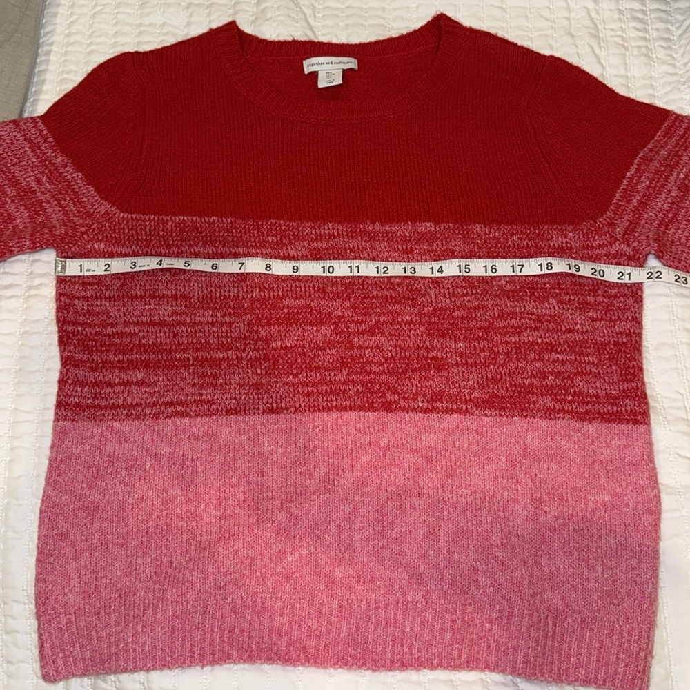 Cupcakes and Cashmere Pink & Red Sweater - Picture 5 of 7